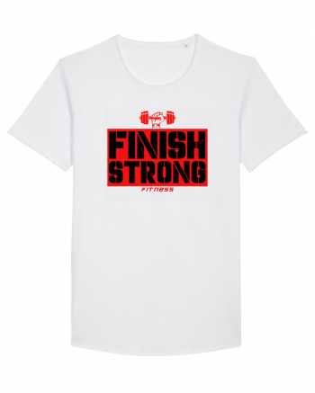 Finish Strong Fitness White