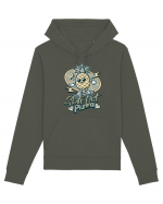 Ananas Amuzant Retro Pizza Skate Skateboarder Hanorac Unisex Drummer