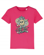 Ananas Amuzant Retro Pizza Skate Skateboarder Tricou mânecă scurtă  Copii Mini Creator