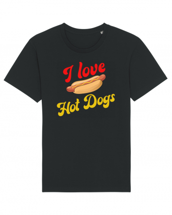 I Love Hot Dogs Tricou mânecă scurtă Unisex Rocker