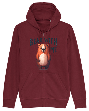 pentru prietenii animalelor - Bear with me Burgundy