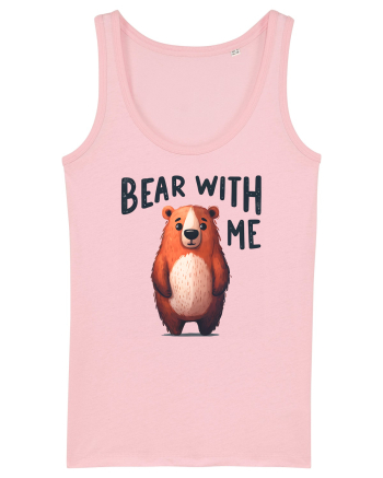pentru prietenii animalelor - Bear with me Cotton Pink