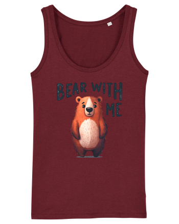 pentru prietenii animalelor - Bear with me Burgundy