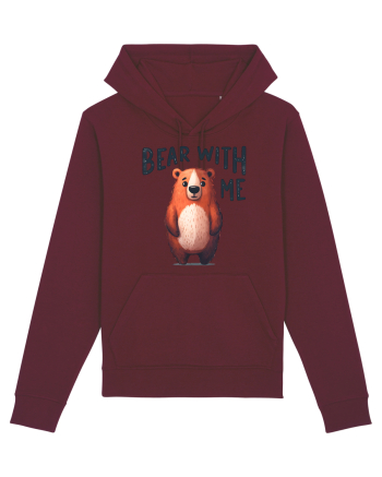 pentru prietenii animalelor - Bear with me Burgundy