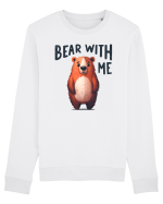 pentru prietenii animalelor - Bear with me Bluză mânecă lungă Unisex Rise