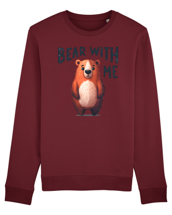pentru prietenii animalelor - Bear with me Burgundy