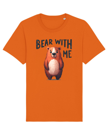 pentru prietenii animalelor - Bear with me Bright Orange