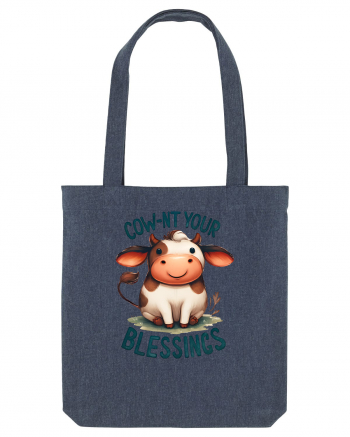 pentru prietenii animalelor - Cow-nt your blessings Midnight Blue