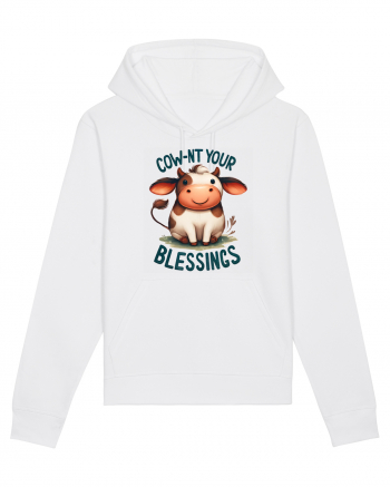 pentru prietenii animalelor - Cow-nt your blessings White