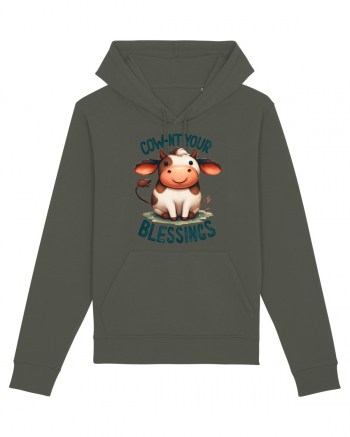 pentru prietenii animalelor - Cow-nt your blessings Khaki