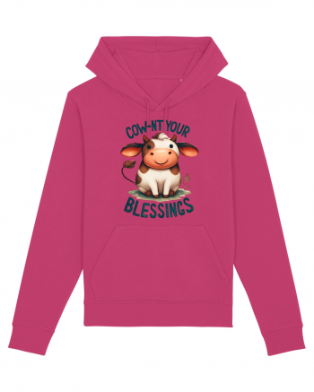 pentru prietenii animalelor - Cow-nt your blessings Raspberry