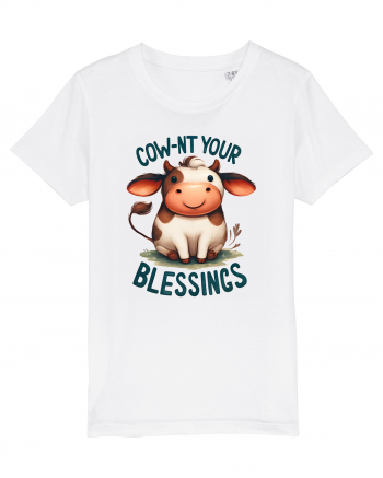 pentru prietenii animalelor - Cow-nt your blessings White