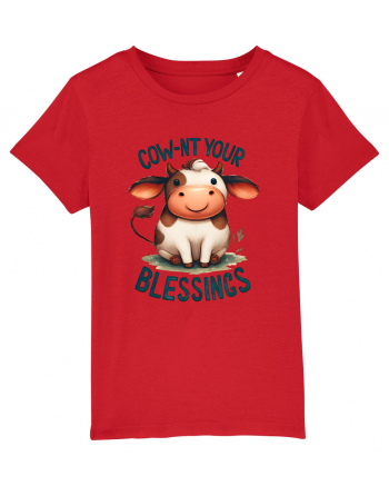 pentru prietenii animalelor - Cow-nt your blessings Red