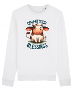 pentru prietenii animalelor - Cow-nt your blessings Bluză mânecă lungă Unisex Rise