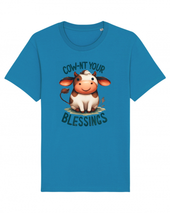 pentru prietenii animalelor - Cow-nt your blessings Azur