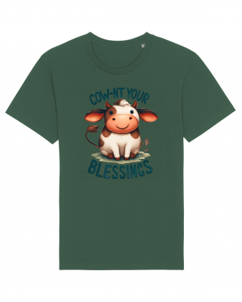 pentru prietenii animalelor - Cow-nt your blessings Bottle Green