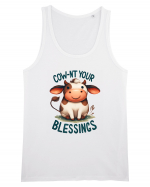 pentru prietenii animalelor - Cow-nt your blessings Maiou Bărbat Runs