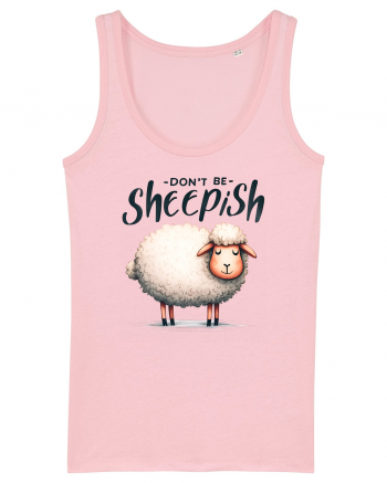 pentru prietenii animalelor - Do not be sheepish Cotton Pink