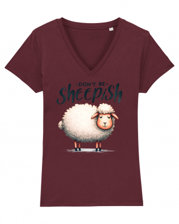 pentru prietenii animalelor - Do not be sheepish Burgundy