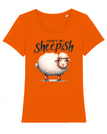 pentru prietenii animalelor - Do not be sheepish Bright Orange