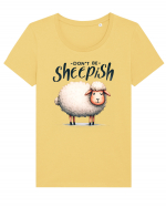 pentru prietenii animalelor - Do not be sheepish Tricou mânecă scurtă guler larg fitted Damă Expresser