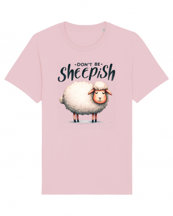 pentru prietenii animalelor - Do not be sheepish Cotton Pink