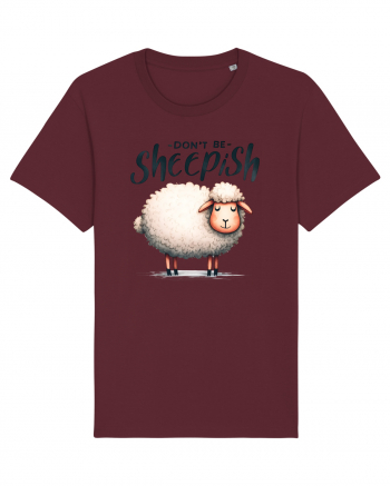 pentru prietenii animalelor - Do not be sheepish Burgundy