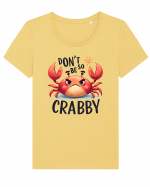 pentru prietenii animalelor - Do not be so crabby Tricou mânecă scurtă guler larg fitted Damă Expresser