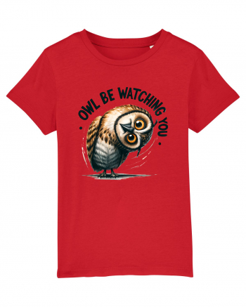 pentru prietenii animalelor - Owl be watching you Red