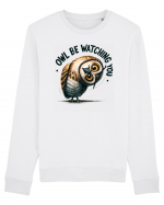 pentru prietenii animalelor - Owl be watching you Bluză mânecă lungă Unisex Rise