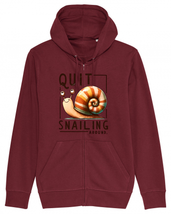 pentru prietenii animalelor - Quit snailing around Burgundy