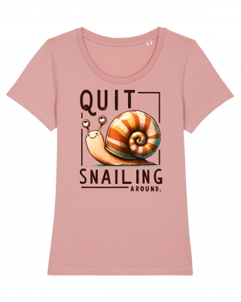 pentru prietenii animalelor - Quit snailing around Canyon Pink