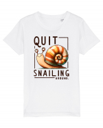 pentru prietenii animalelor - Quit snailing around Tricou mânecă scurtă  Copii Mini Creator