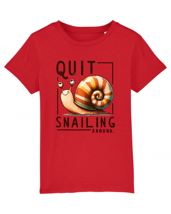 pentru prietenii animalelor - Quit snailing around Red