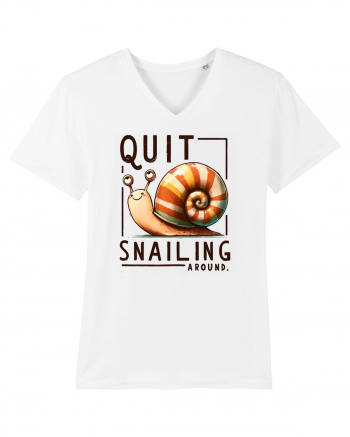 pentru prietenii animalelor - Quit snailing around White