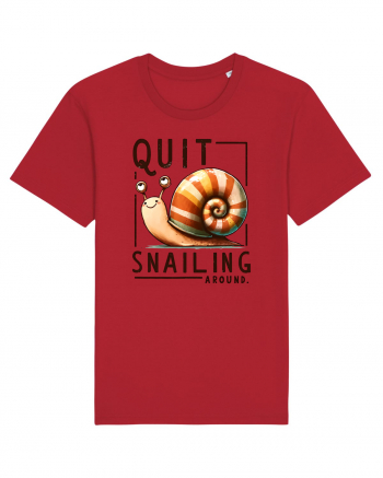 pentru prietenii animalelor - Quit snailing around Red