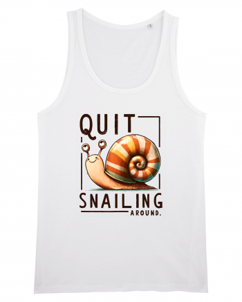 pentru prietenii animalelor - Quit snailing around White