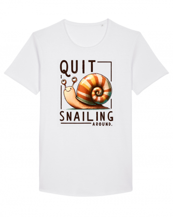 pentru prietenii animalelor - Quit snailing around White