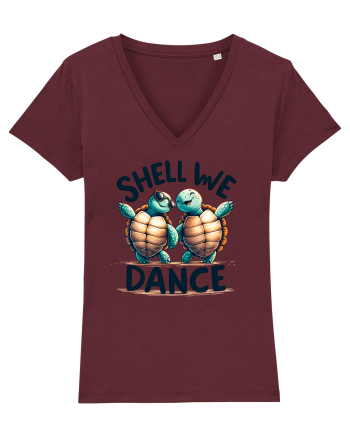 pentru prietenii animalelor - Shell we dance Burgundy