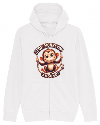 pentru prietenii animalelor - Stop monkeying around White