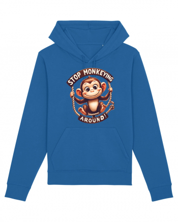 pentru prietenii animalelor - Stop monkeying around Royal Blue