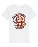 pentru prietenii animalelor - Stop monkeying around Tricou mânecă scurtă  Copii Mini Creator