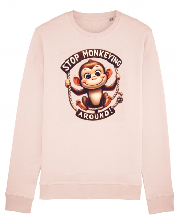 pentru prietenii animalelor - Stop monkeying around Candy Pink