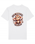 pentru prietenii animalelor - Stop monkeying around Tricou mânecă scurtă Unisex Rocker