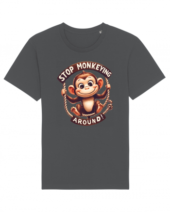 pentru prietenii animalelor - Stop monkeying around Anthracite