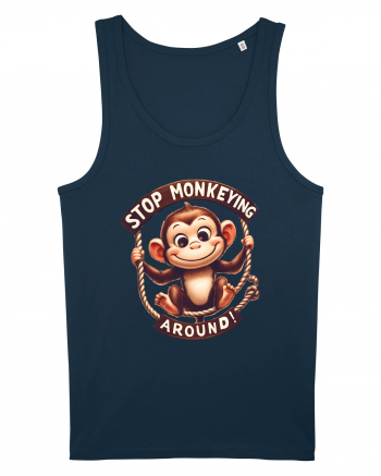 pentru prietenii animalelor - Stop monkeying around Navy