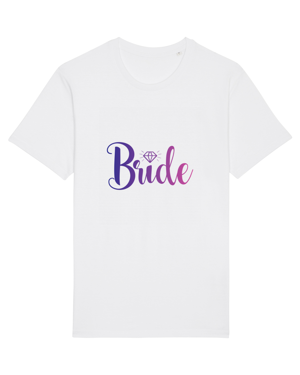 Tricou mânecă scurtă Unisex Rocker White