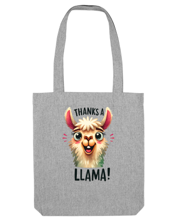 pentru prietenii animalelor - Thanks a llama Heather Grey