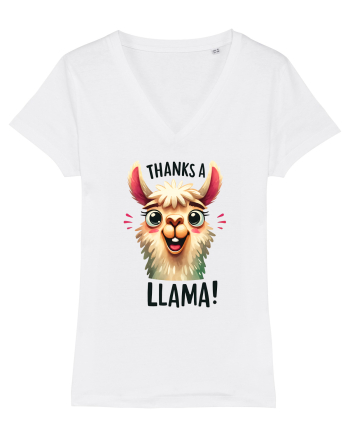 pentru prietenii animalelor - Thanks a llama White