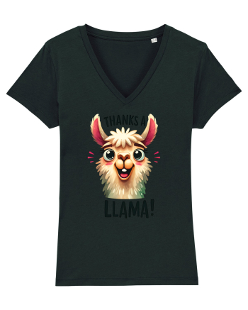 pentru prietenii animalelor - Thanks a llama Black